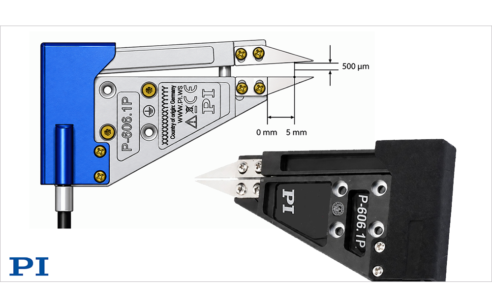 PI Presents P-606 Micro-Gripper for Photonics and Micro-Optic Automated Manufacturing