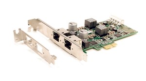 Thumbnail for Point Grey introduces two-port GIGE-PCIE2-2P02 network interface card