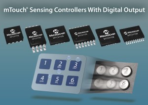 Thumbnail for Microchip releases MTCH102-5-8 capacitive touch controller