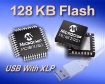 Microchip announces PIC18F47J53 8-bit microcontroller