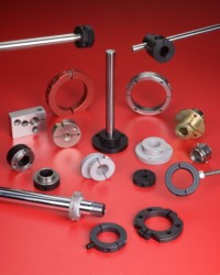 Shaft collars for specific mounting, positioning and actuation applications
