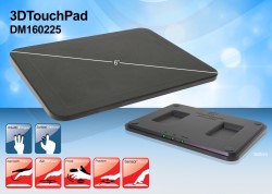 Microchip introduces 3DTouchPad development platform