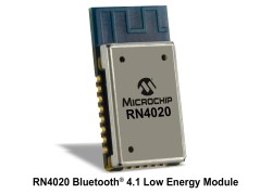 Microchip Announces RN4020 Bluetooth Module