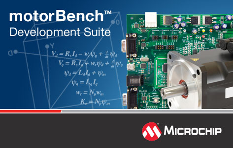 Microchip introduces motorBench Development Suite for MPLAB X development environment