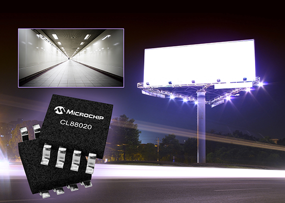 Microchip Technology introduces CL88020 LED driver