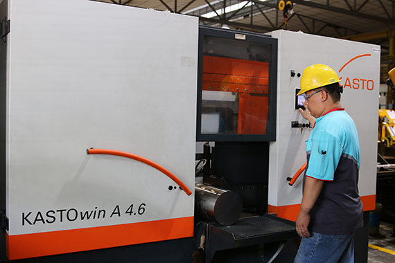 KASTO helps Singaporean steel producer enhance automated sawing operations