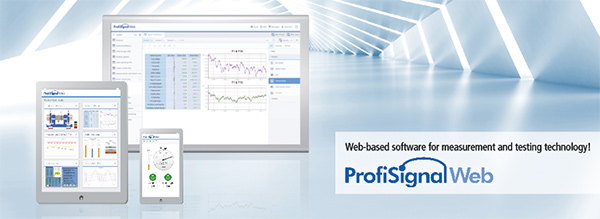CAS Dataloggers announces ProfiSignal Web Software package