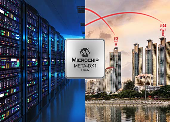 Microchip Technology introduces META-DX1 family of Ethernet Physical-Layer (PHY) devices