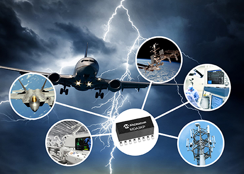 Microchip Technology announces MDA3KP Transient Voltage Suppressor vertical array
