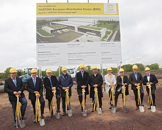 Thumbnail for HARTING announces groundbreaking of new European Distribution Center facility