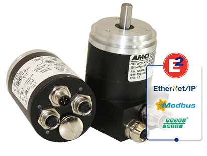 Advanced Micro Controls announces enhancements to NR60E2 series of networked absolute rotary encoders