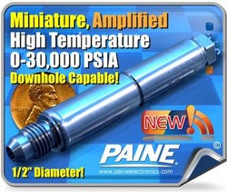 Thumbnail for Paine announces 212-40-020 Pressure & Temperature Transducers