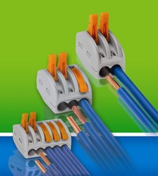 WAGO announces 222-412 two-conductor splice