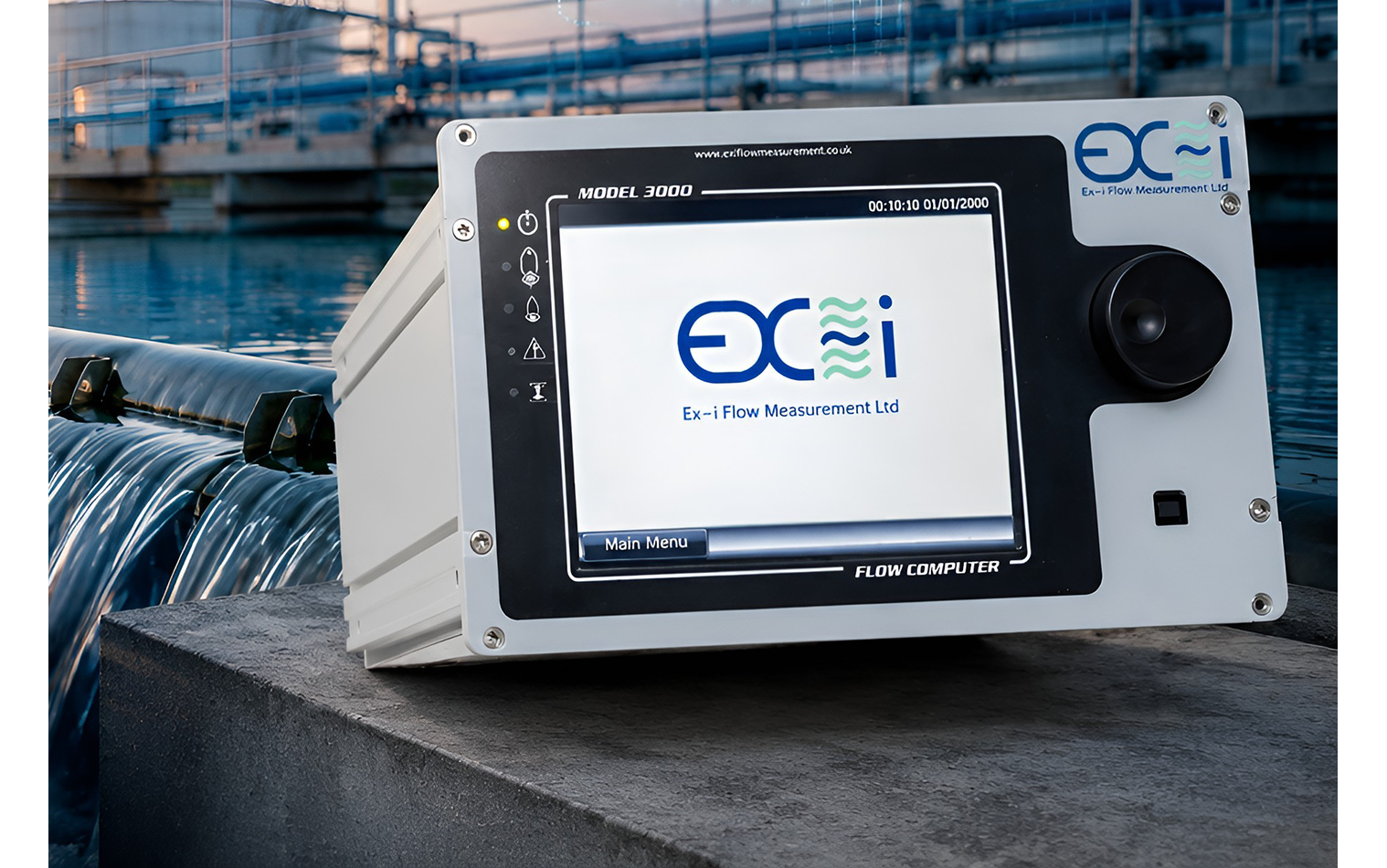 Feature Image for EX-i SFC3000 Flow Computer Brings Advanced Flow Measurement to Water and Energy Applications