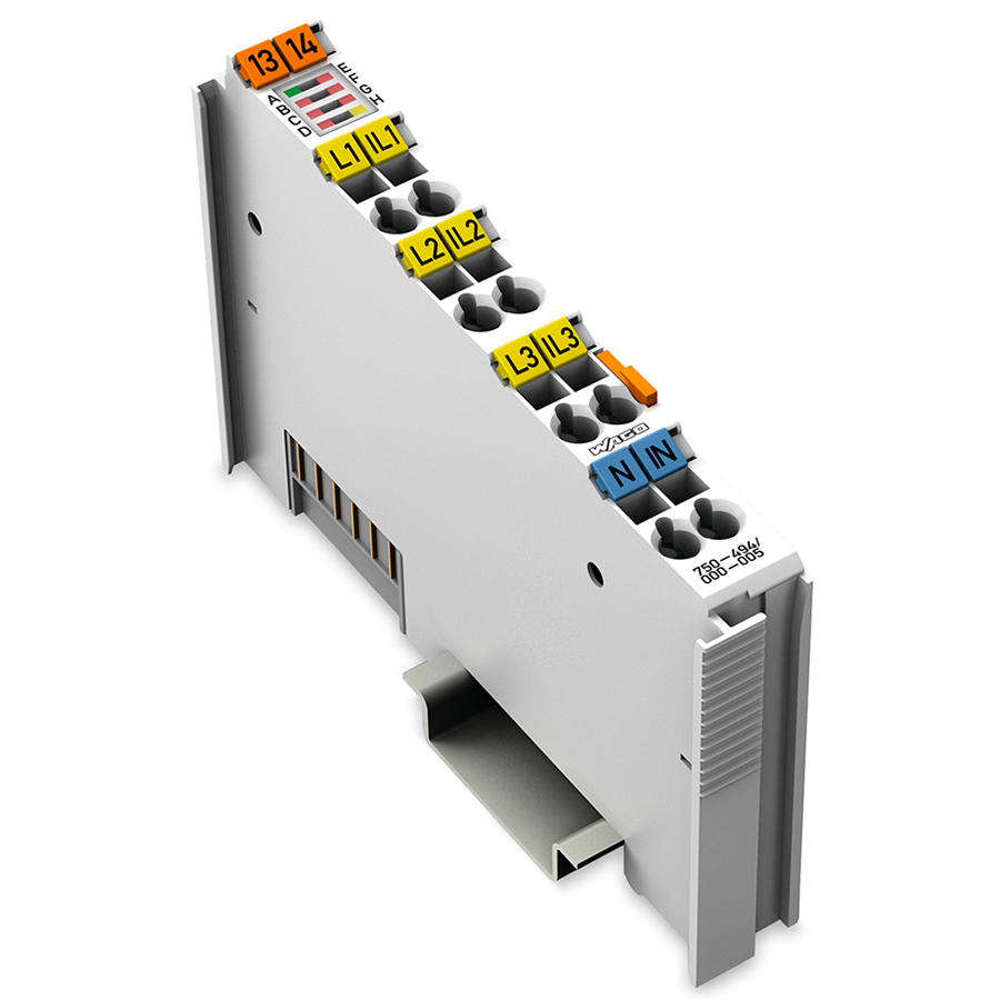 WAGO introduces 750-494/000-005 shunt current measurement solution