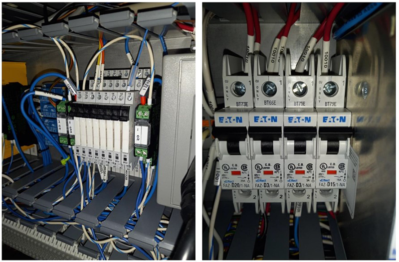 Figure 3a/3b: AutomationDirect offers a wide assortment of control panel and automation devices, with helpful selection guides and quick availability to support OEMs, startups, and end users alike.
