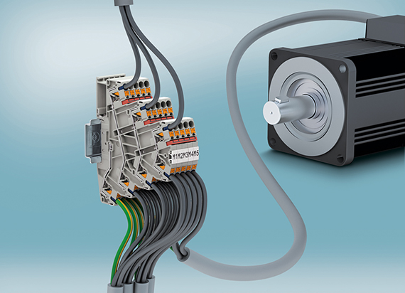 Phoenix Contact adds four-level terminal blocks to CLIPLINE modular terminal block system