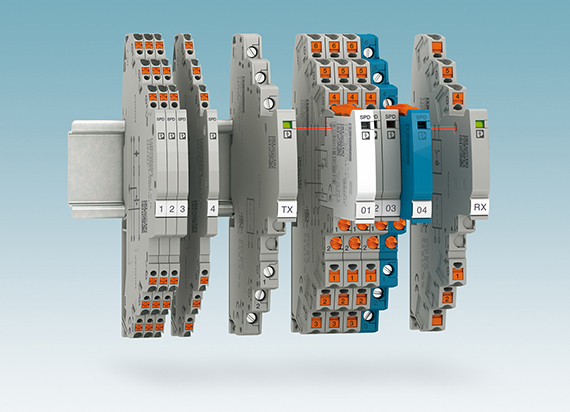 Thumbnail for Phoenix Contact introduces TERMITRAB Complete line of surge protective devices