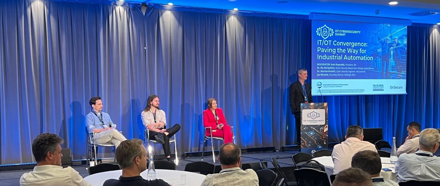 Thumbnail for IT/OT Convergence at the ISA OT Cybersecurity Summit