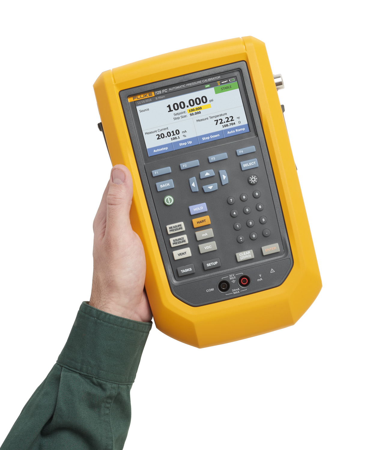 Fluke introduces Fluke 729 Automatic Pressure Calibrator