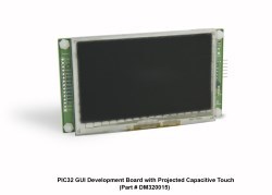 Microchip Announces PIC32 GUI multitouch development board
