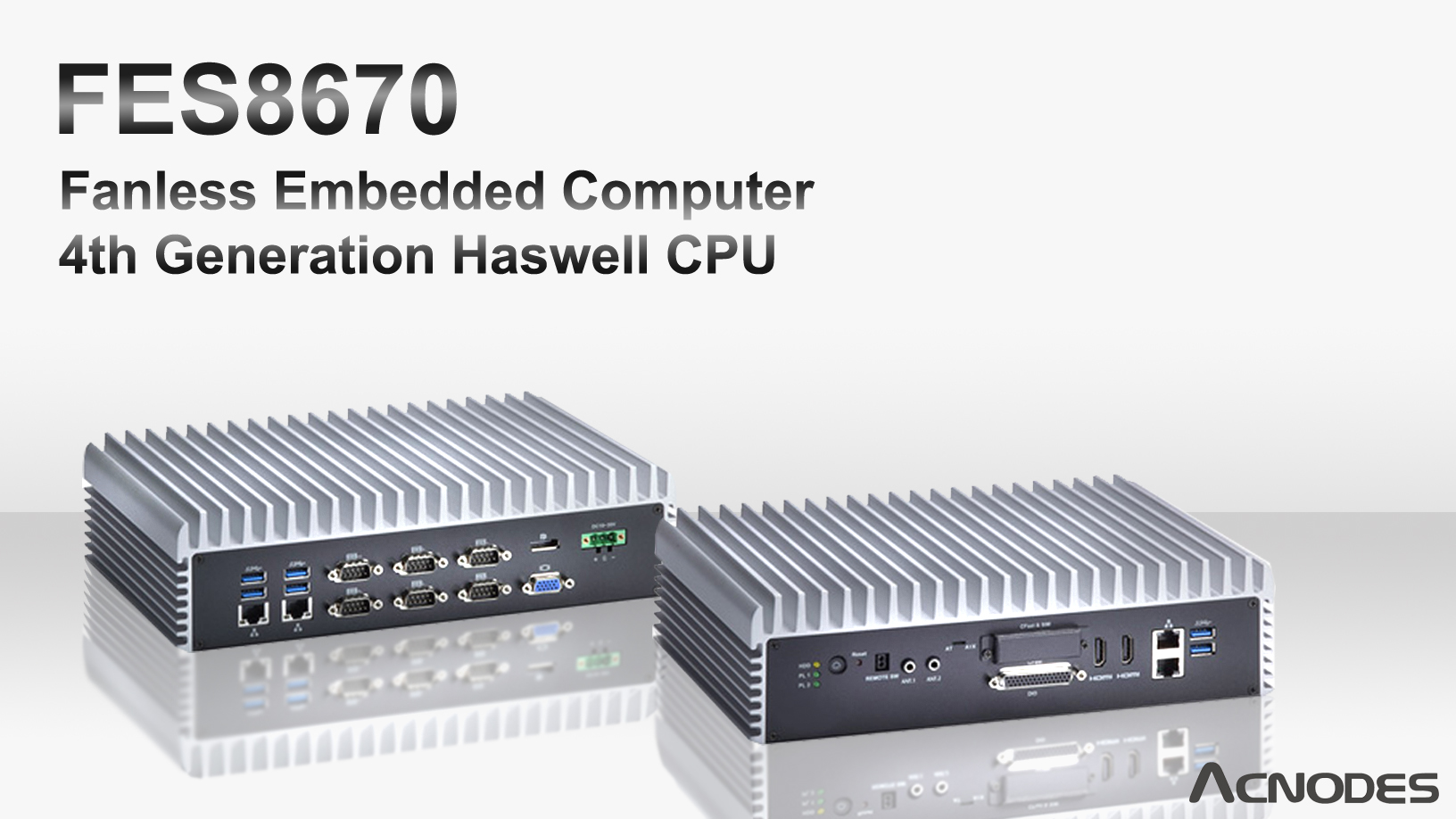 Haswell 4th Generation Fanless Embedded System