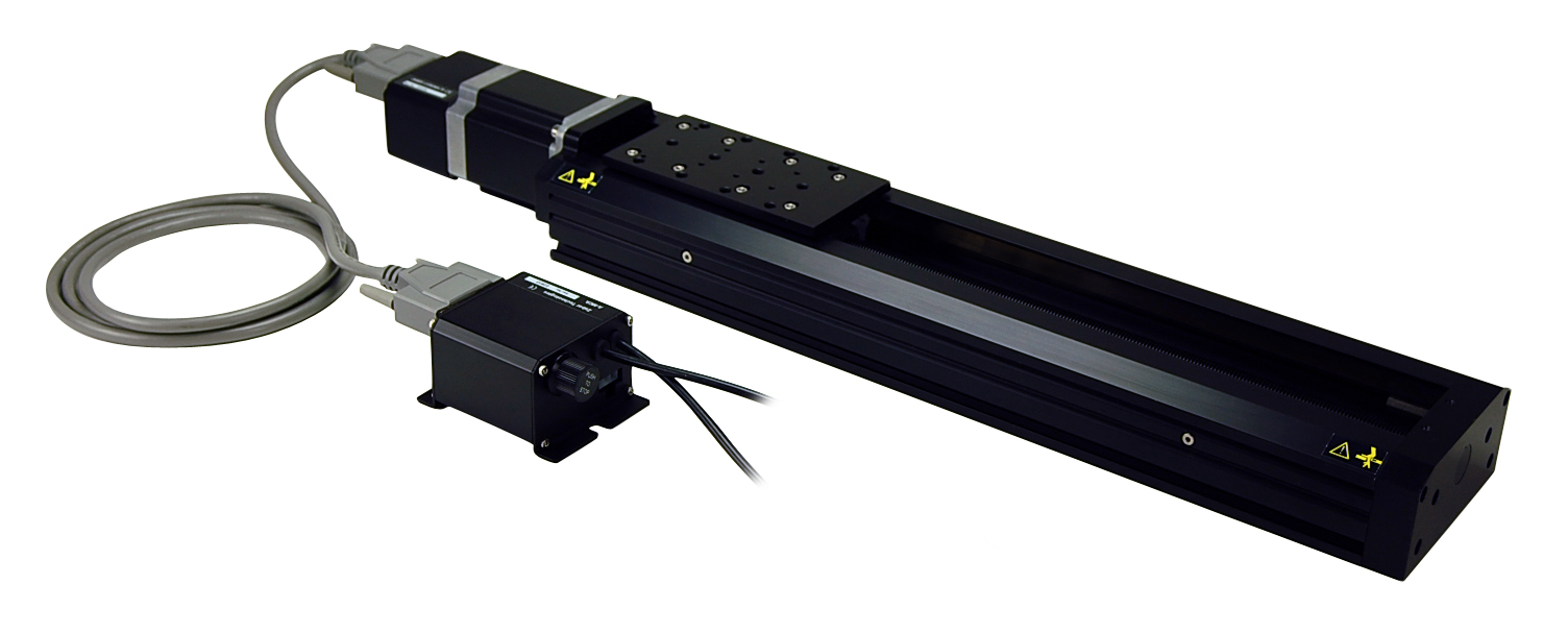 Motorized linear stages offer high load capacity