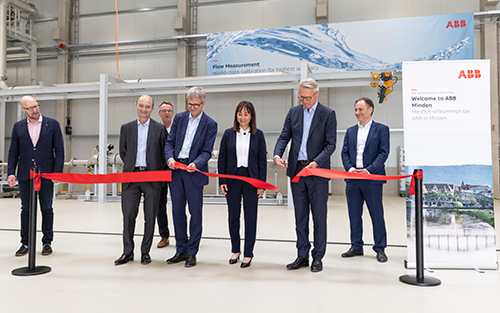 ABB Unveils High Accuracy Flowmeter Calibration Facility in Minden, Germany