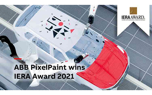 Thumbnail for Robotics Award 2021 Goes to ABB´s PixelPaint Car Painting