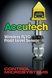Control Microsystems releases Accutech FL10 wireless level sensor