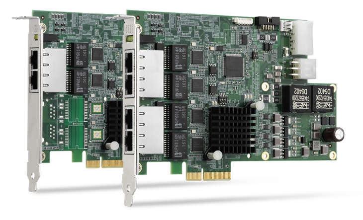 ADLINK introduces PCIe-GIE72/74 Power over Ethernet (PoE)+ frame grabbers