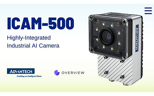 Advantech and Overview Combine Technology Expertise for Real-Time, AI-Based Inspection System Solution