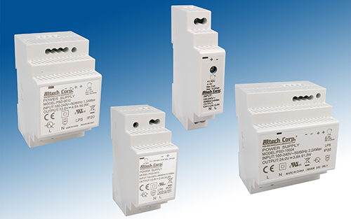 Altech Corporation Introduces Low Profile DC Power Supplies