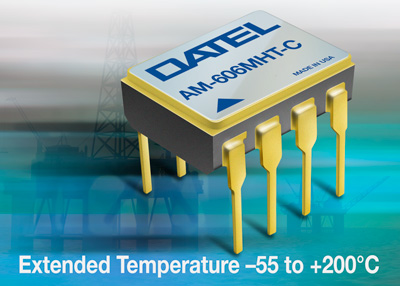 DATEL introduces AM-606HT line of amplifiers