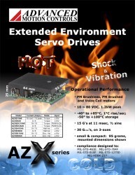 Servo2Go.com releases AZX extended environment servo drives