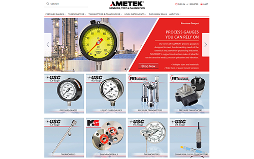 U.S. Gauge Announces Launch of New Webshop, Featuring Full Line of Pressure Measurement Products