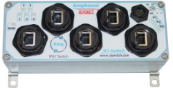 Amphenol announces IP67 Ring Ethernet Switch