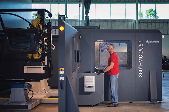 Hexagon announces 360º Flexible Measurement Cell