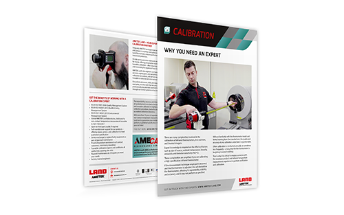 Global Expert Calibration Services from Ametek and Land Ensure Performance Benefits, Lower Production Costs