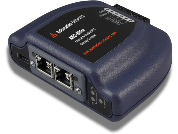 Automation Networks ANC-800e Modbus RTU to EtherCAT Converter