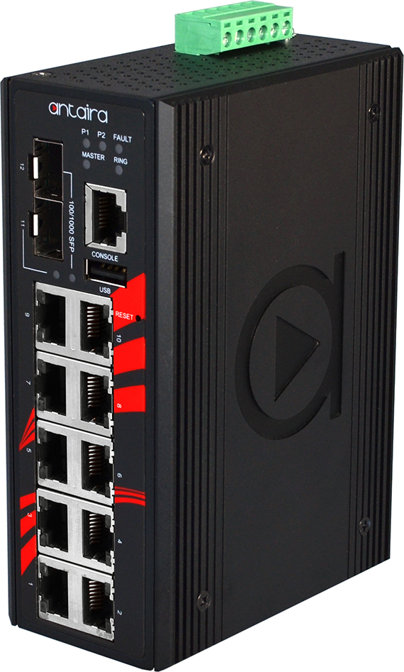 Antaira releases LMX-1202G-SFP Ethernet switch series