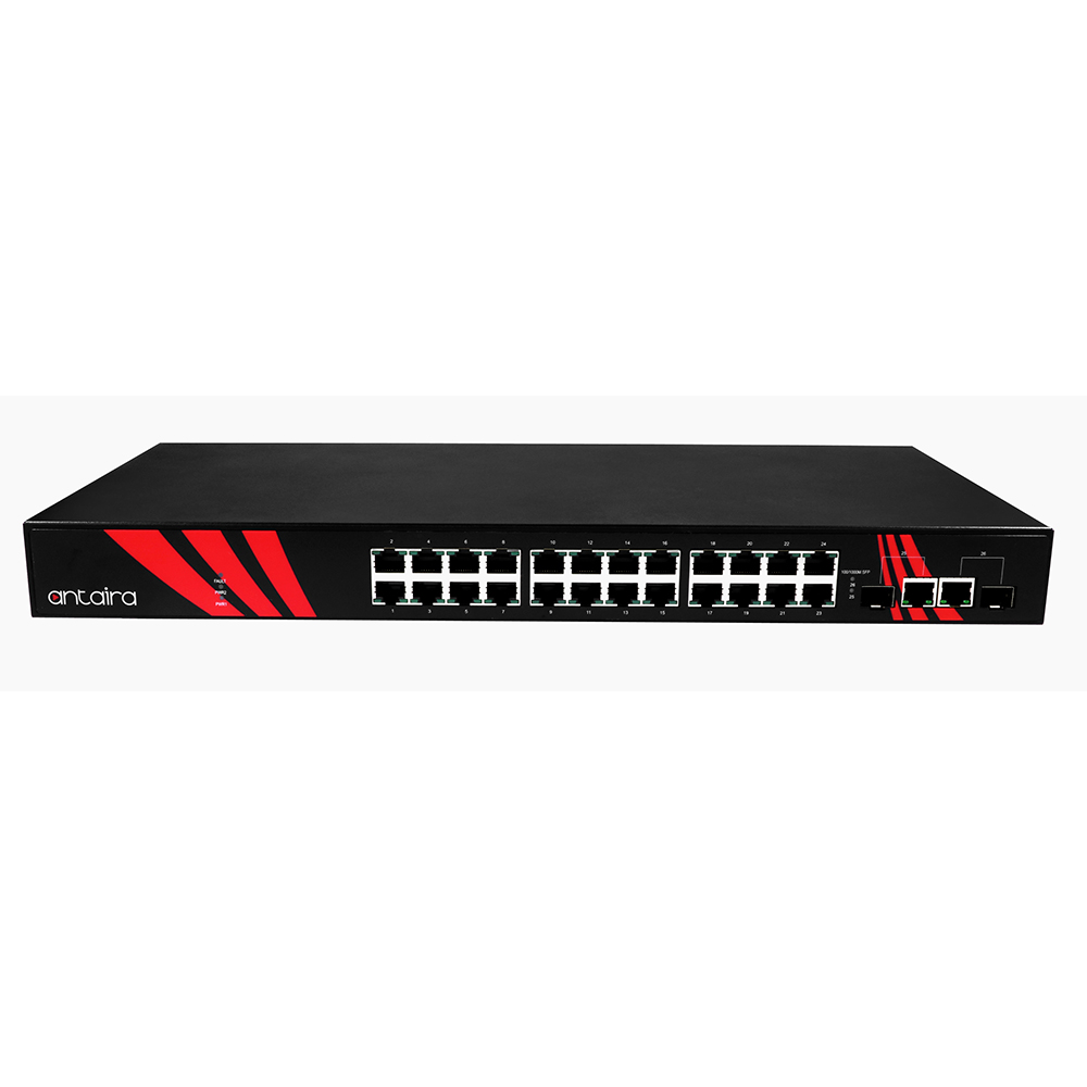 Antaira introduces LNX-2602G-SFP industrial Ethernet switch