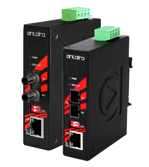Thumbnail for Antaira introduces IMC-C1000-XX series of Ethernet-to-fiber media converter