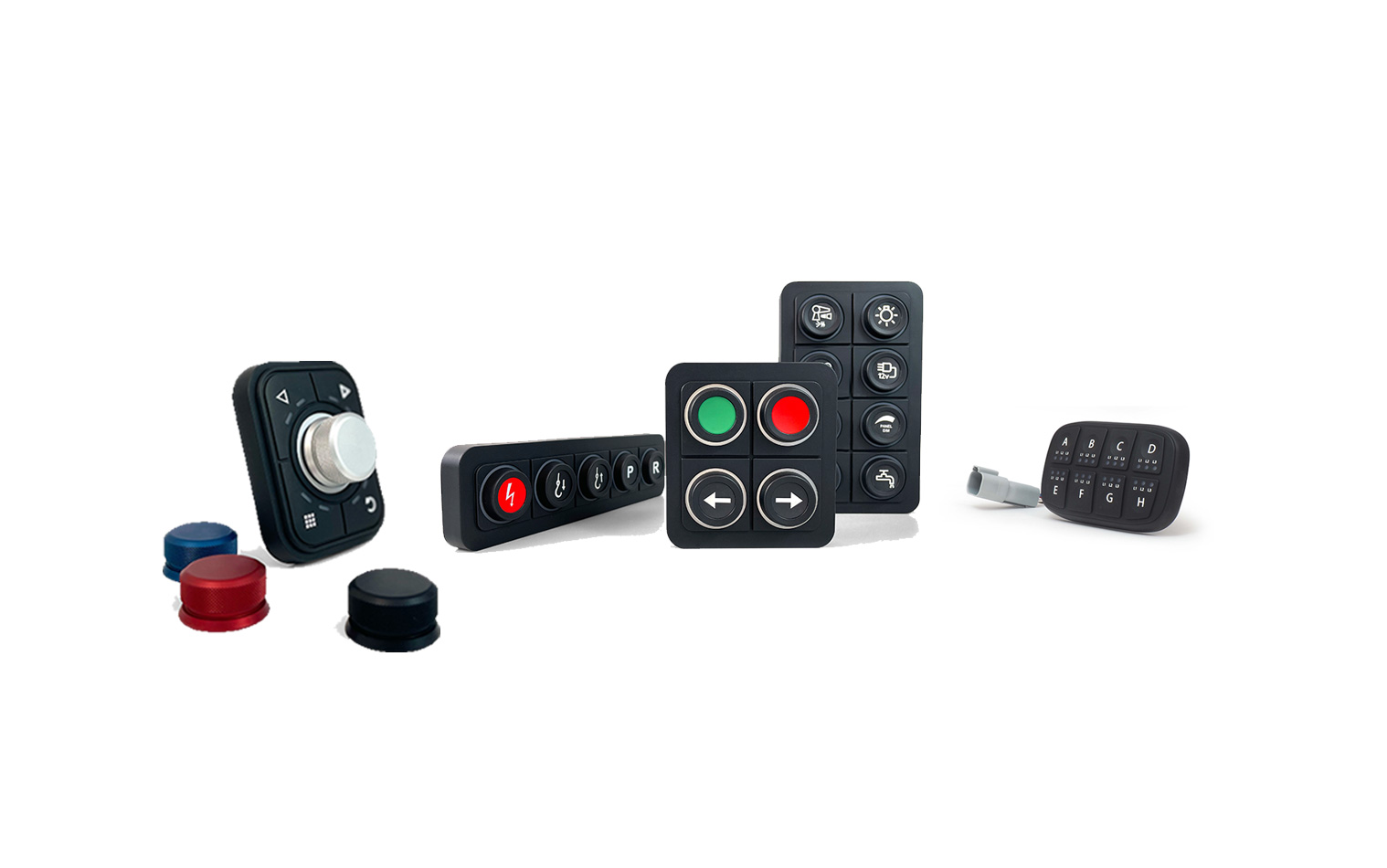 Thumbnail for APEM Programmable Waterproof CANbus Keypads Provide Vehicle Control Flexibility