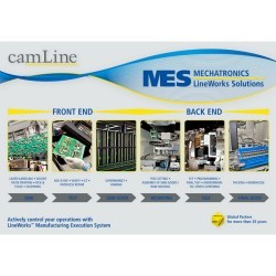 MES Mechatronics shows LineWorks MES