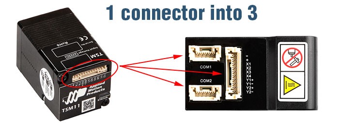 Applied Motion announces TSM11 integrated motors with daisy-chain board connector