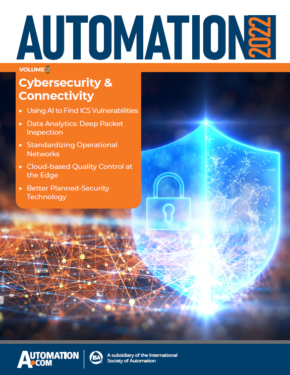 Thumbnail for AUTOMATION 2022 Volume 2: Cybersecurity & Connectivity