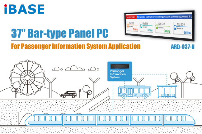 IBASE Technology introduces ARD-037-N bar-type panel PC