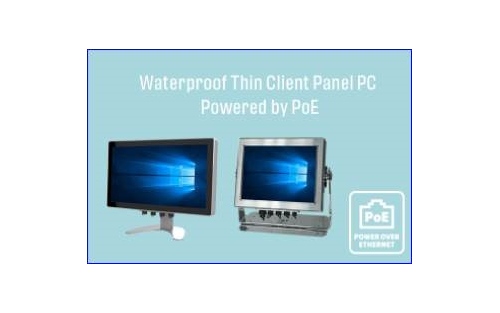 ARISTA Adds Powered by PoE to its Waterproof Stainless Steel Thin Clients and Terminal Workstations
