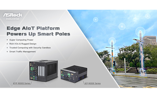 ASRock Industrial Joins 5G Smart Pole Standard Promotion Alliance for Joint Deployment in Smart Cities